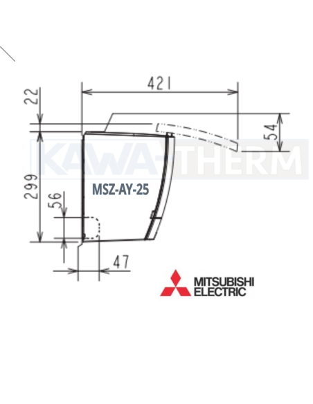 mitsubishi-electric-single-split-ay-25-50-seite-links